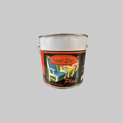 Smalto Secchio 'Plus' Ideal Star 2,5 Lt - Bianco Opaco - Ideal Star