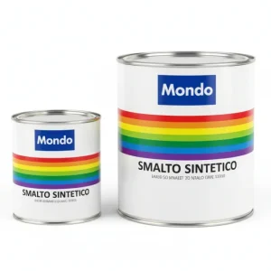Smalto Sintetico Lucido (Lack 82)- - Ml.750 Verde Muschio Ral 6005 - 6 Pezzi Feudo