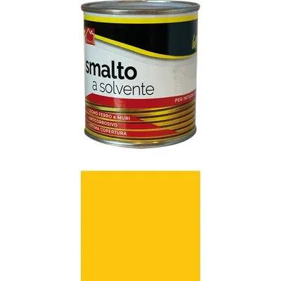 Smalto Solvente Hand - Giallo Segnale Ml 125- 6 Pezzi