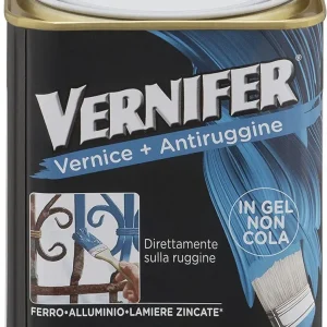 Smalto Vernifer Nero Satinato Ml 750