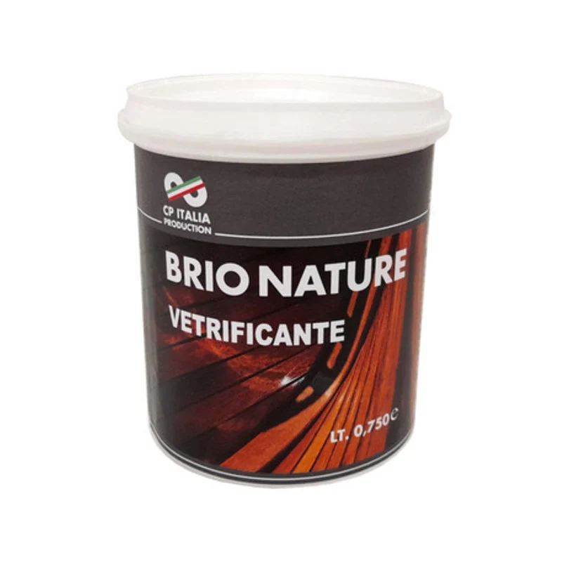 Smalto Vetrificante Brio Nature Trasp Sat 0,750 L- 6,0 Pz
