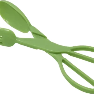 Sonda Pinza Insalata Plastica | Colore Verde | Leggera & Funzionale | Ideale per Servire Insalate, Pasta, Buffet | Resiste...