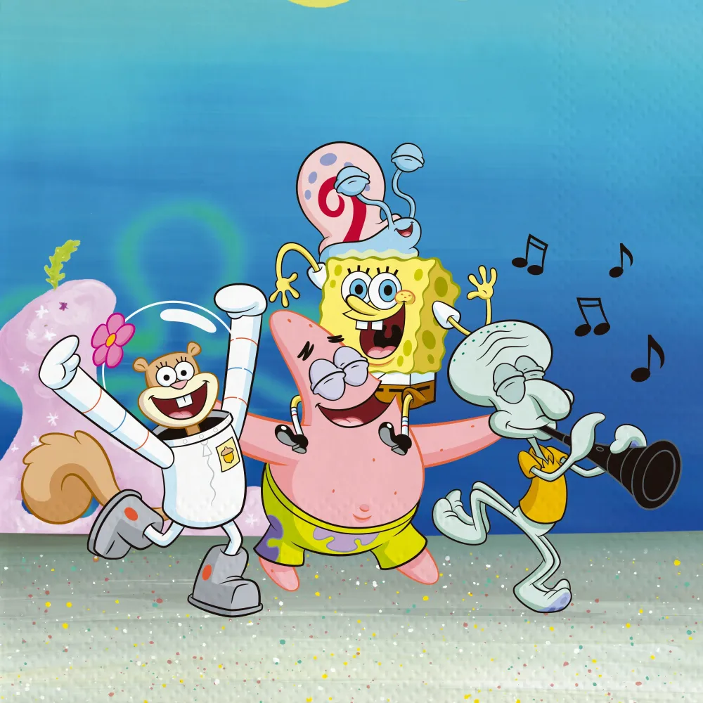 Sponge Bob, tovaglioli, confezione da 20