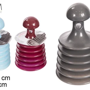 Stantuffo manuale soffietto colori assortiti 12/unità