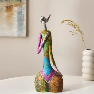 Statua astratta di donna 35 cm