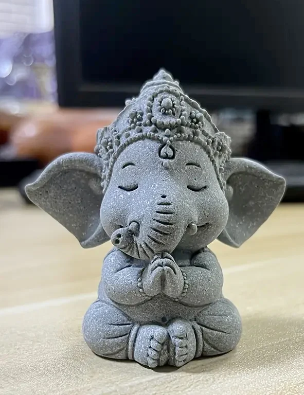 Statua - Baby Ganesh preghiera