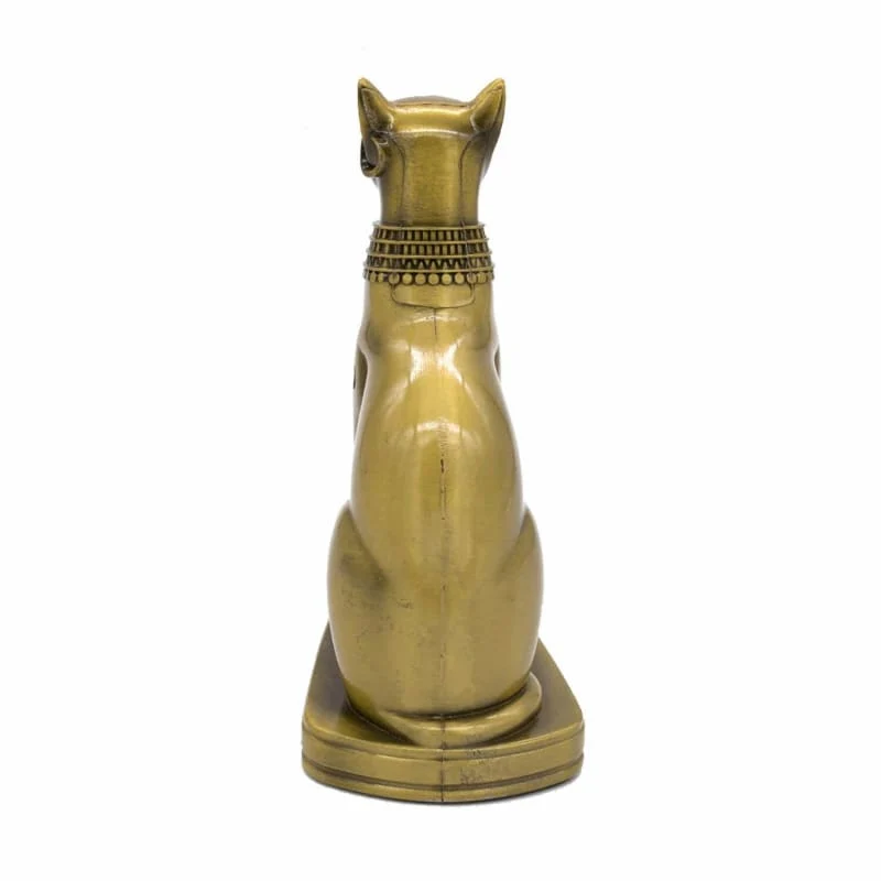 Statua Bastet Egitto Effetto Bronzo