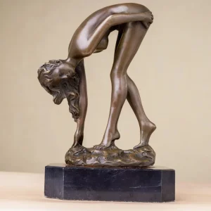Statua bronzo di donna nuda 19 cm