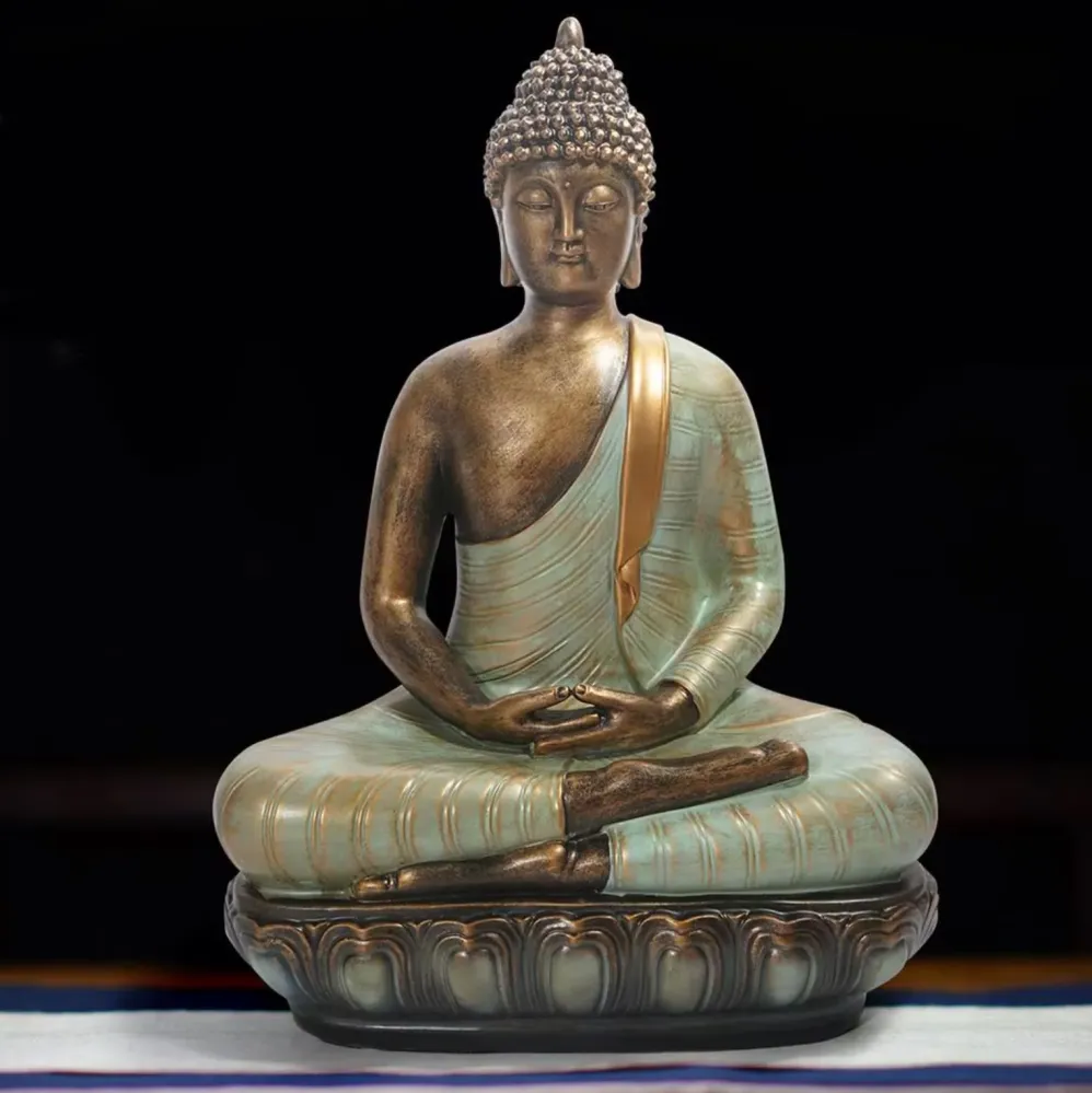 Statua di Buddha interno/esterno 30 cm