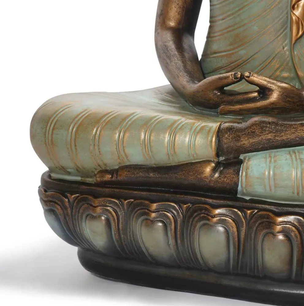 Statua di Buddha interno/esterno 30 cm