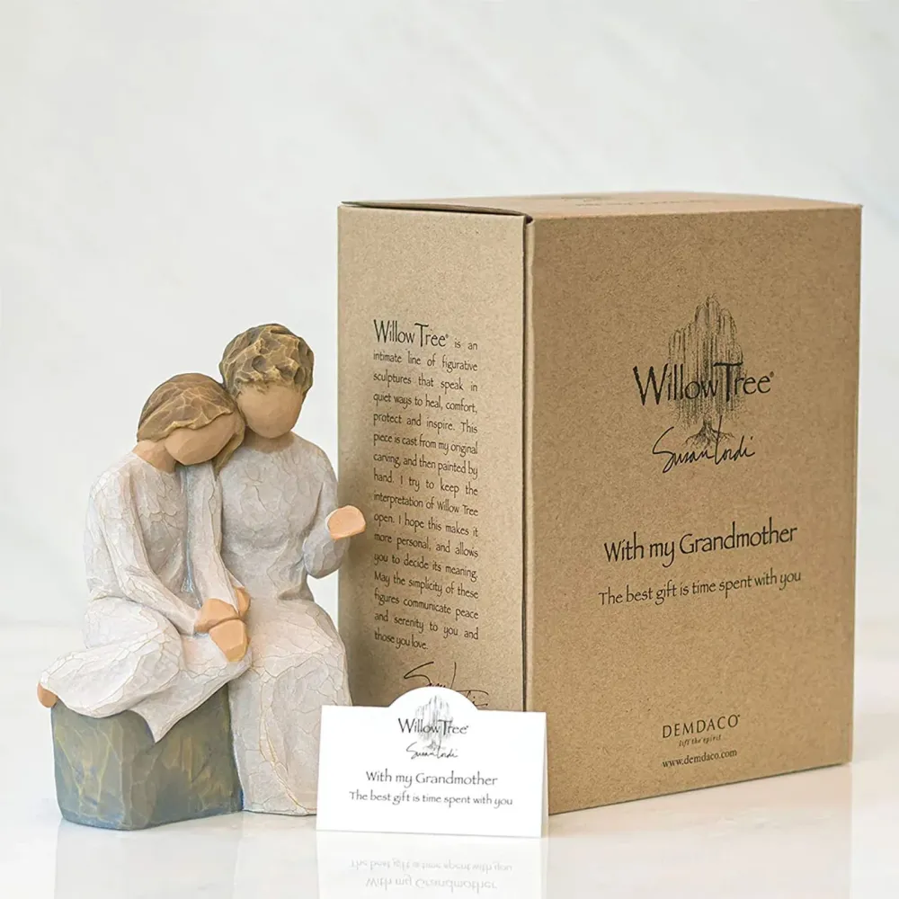 Statua "Con mia Nonna" Willow Tree