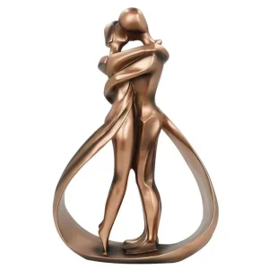 Statua coppia appassionata 25 cm