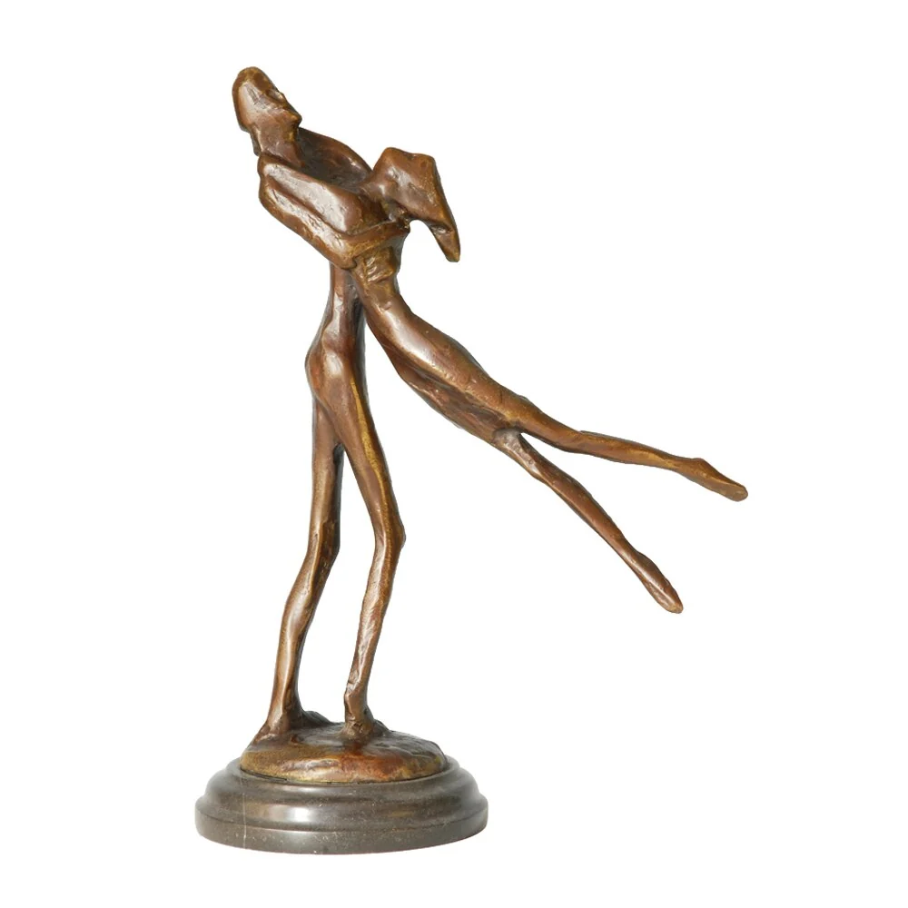 Statua Coppia Bronzo 35 cm