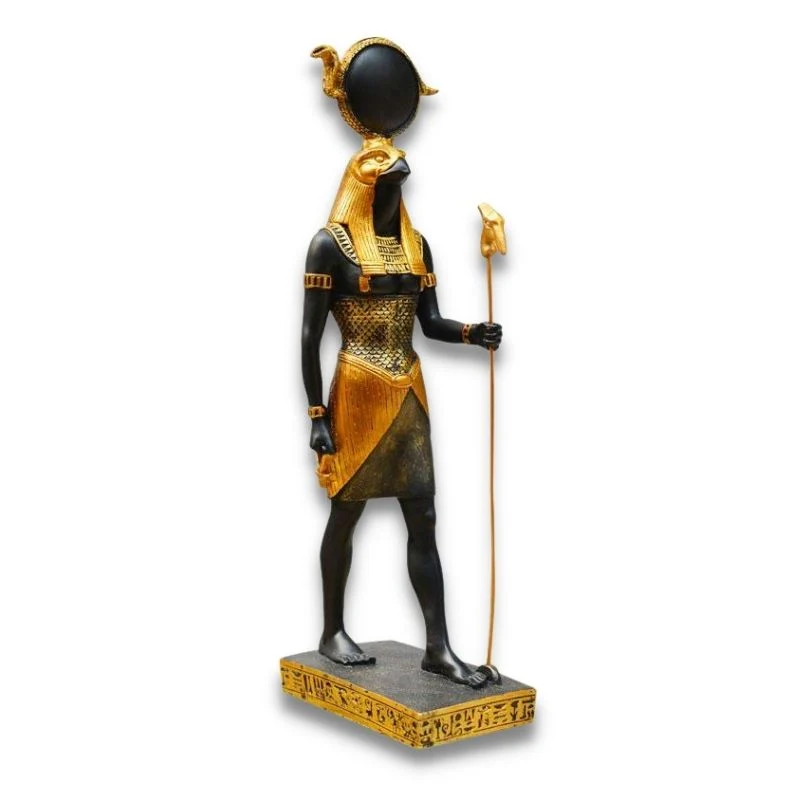 Statua decorativa egiziana Dio Ra