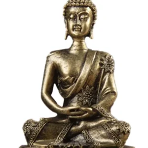 Statua del Buddha dorato 11 cm