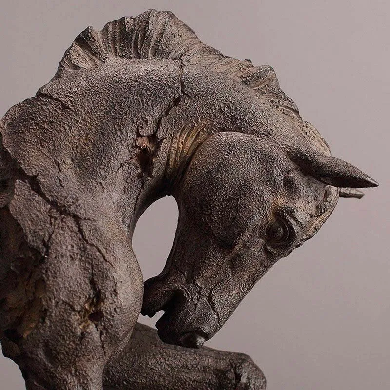 Statua del cavallo Roccia
