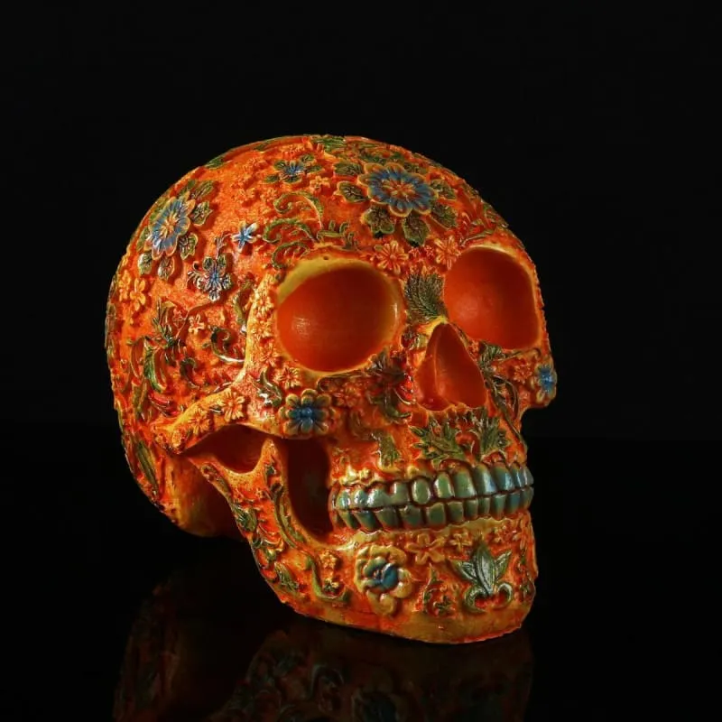 Statua del teschio Decorazione di Halloween