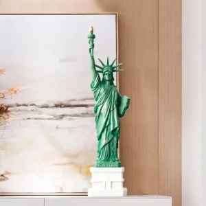 Statua della libertà realistica resina 27 cm