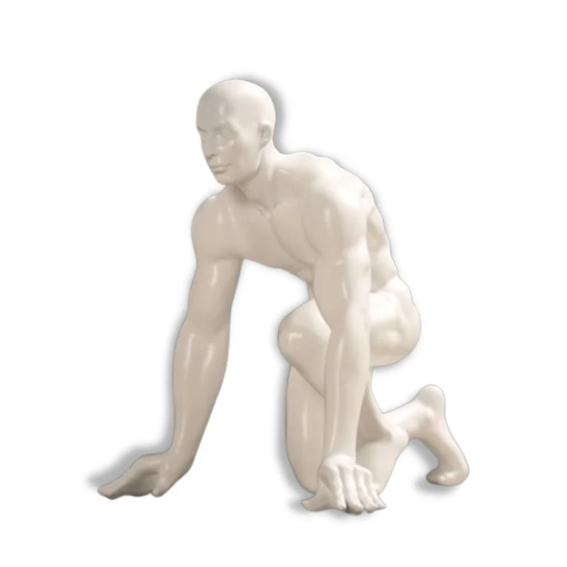 Statua dell'uomo Atleta principiante