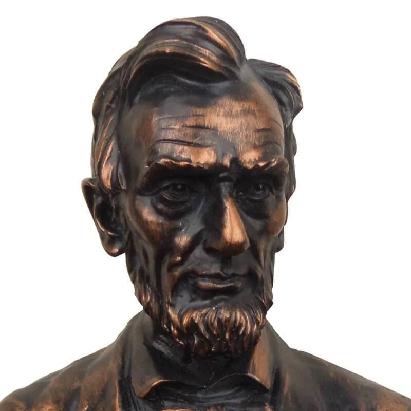 Statua dell'uomo Busto di Abramo Lincoln