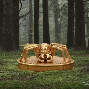 Statua dorata di Aragog