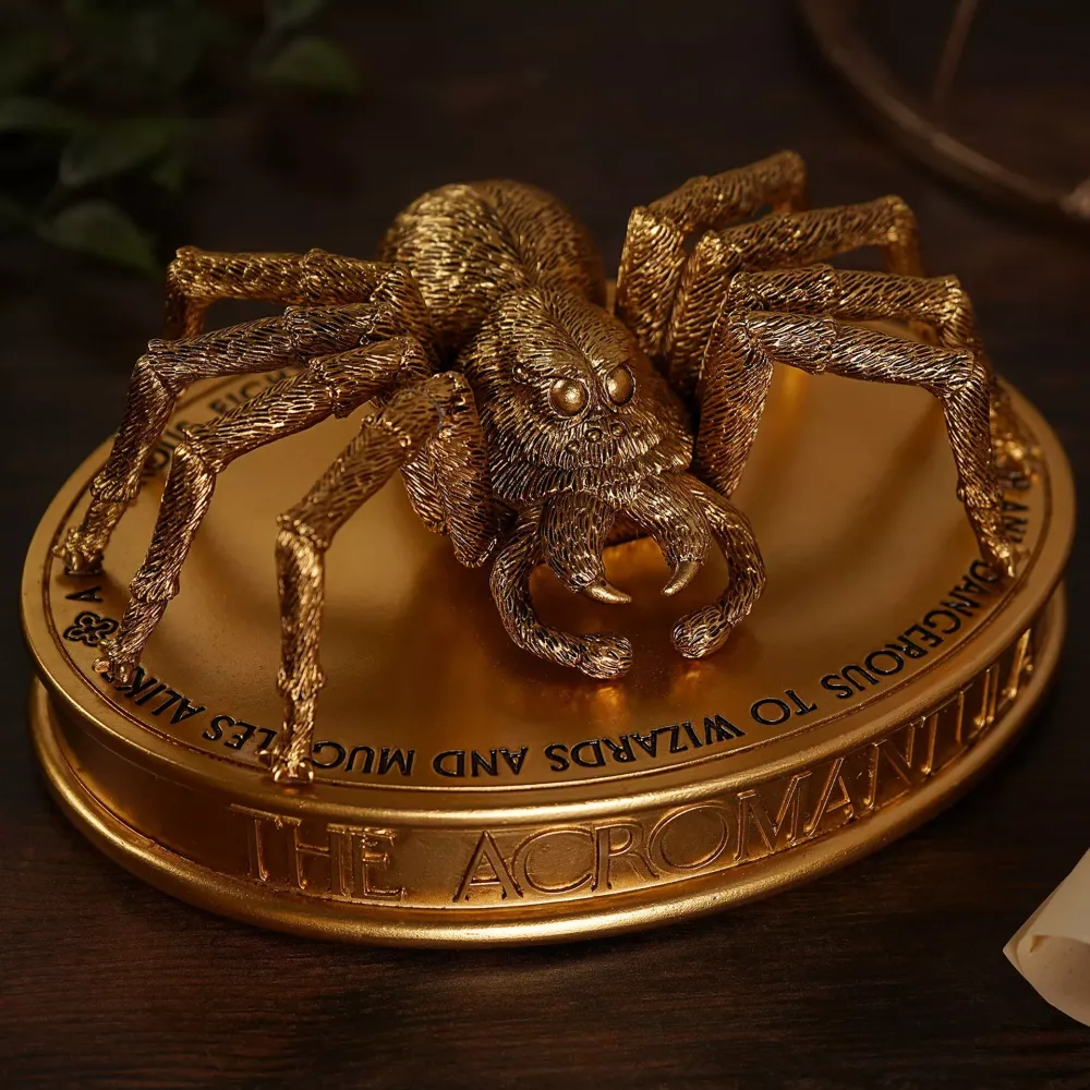 Statua dorata di Aragog