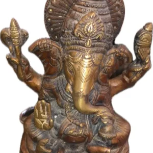 Statua Ganesh ottone
