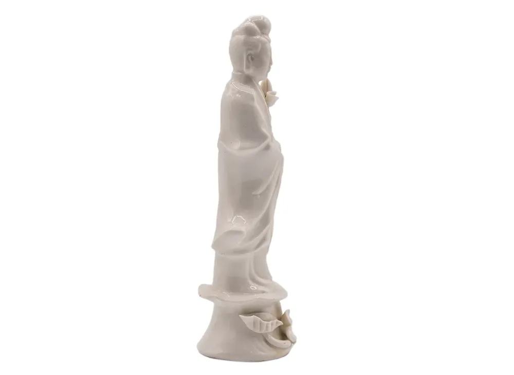 Statua di Guanyin, porcellana, Dehua, Fujian, vintage