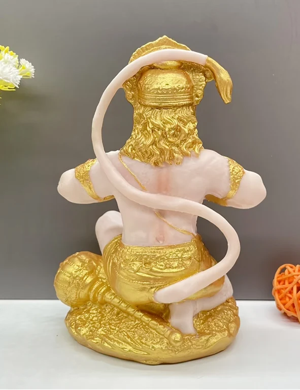 Statua Hanuman colorata