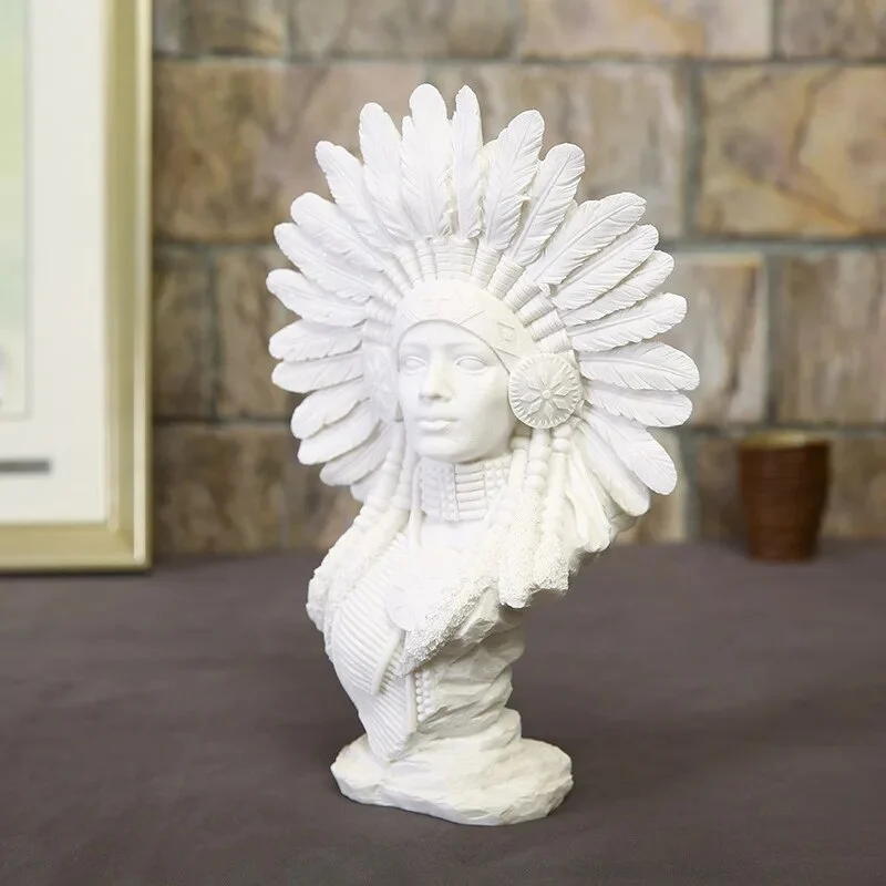 Statua indiana Donna 30 cm