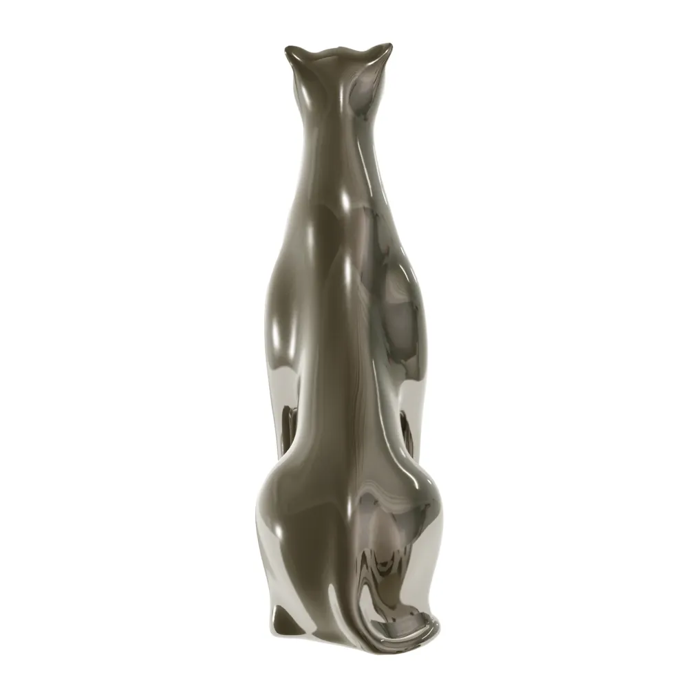 Statua Kira Cromata Bronzo - Candyslab