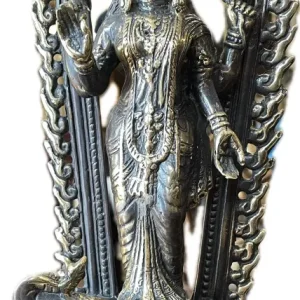 Statua LAKSHMI su elefante bronzo