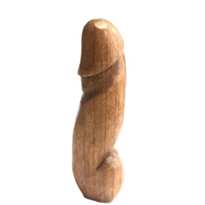 Statua legno pene 3 dimensioni
