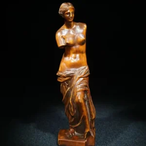 Statua legno Venere di Milo 20 cm