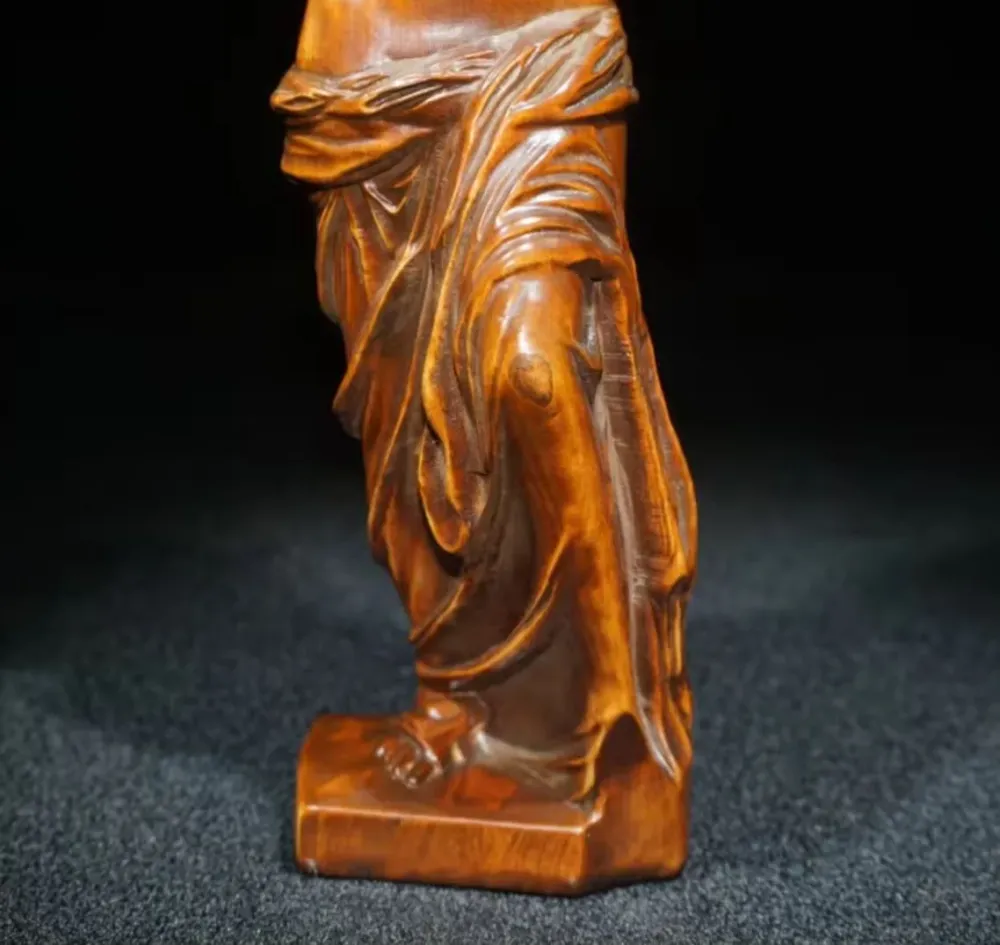 Statua legno Venere di Milo 20 cm