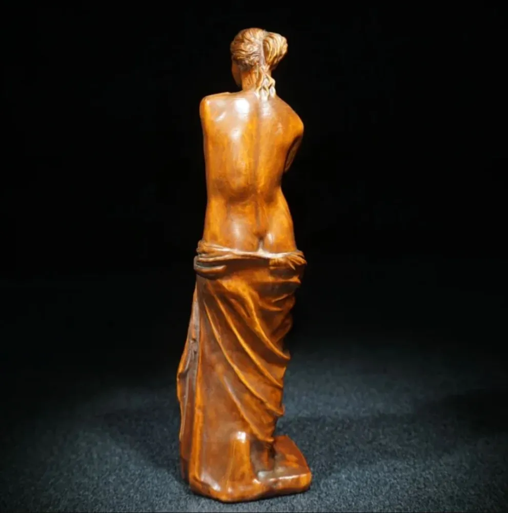 Statua legno Venere di Milo 20 cm