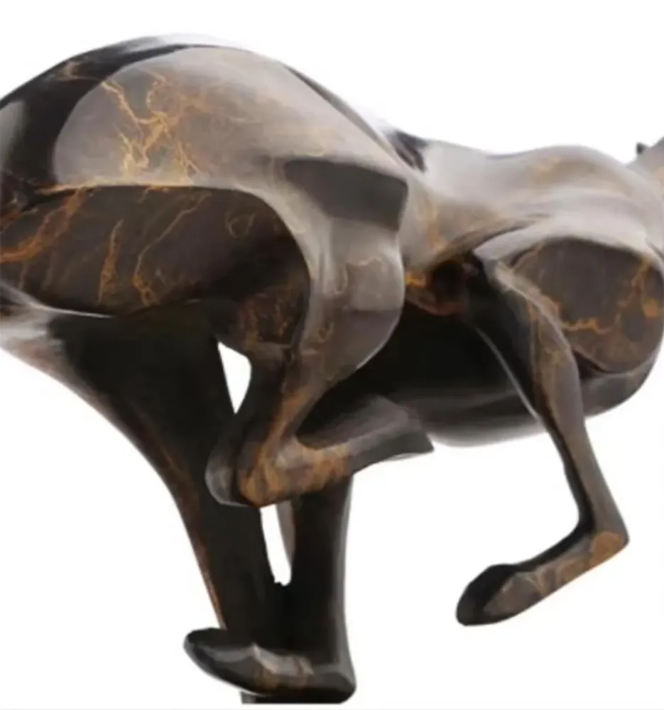 Statua di leopardo bronzo 36 cm