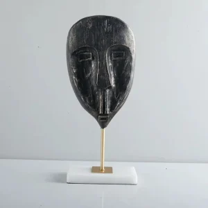 Statua maschera africana 40 cm