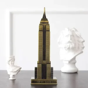 Statua metallo Empire State Building 22 cm