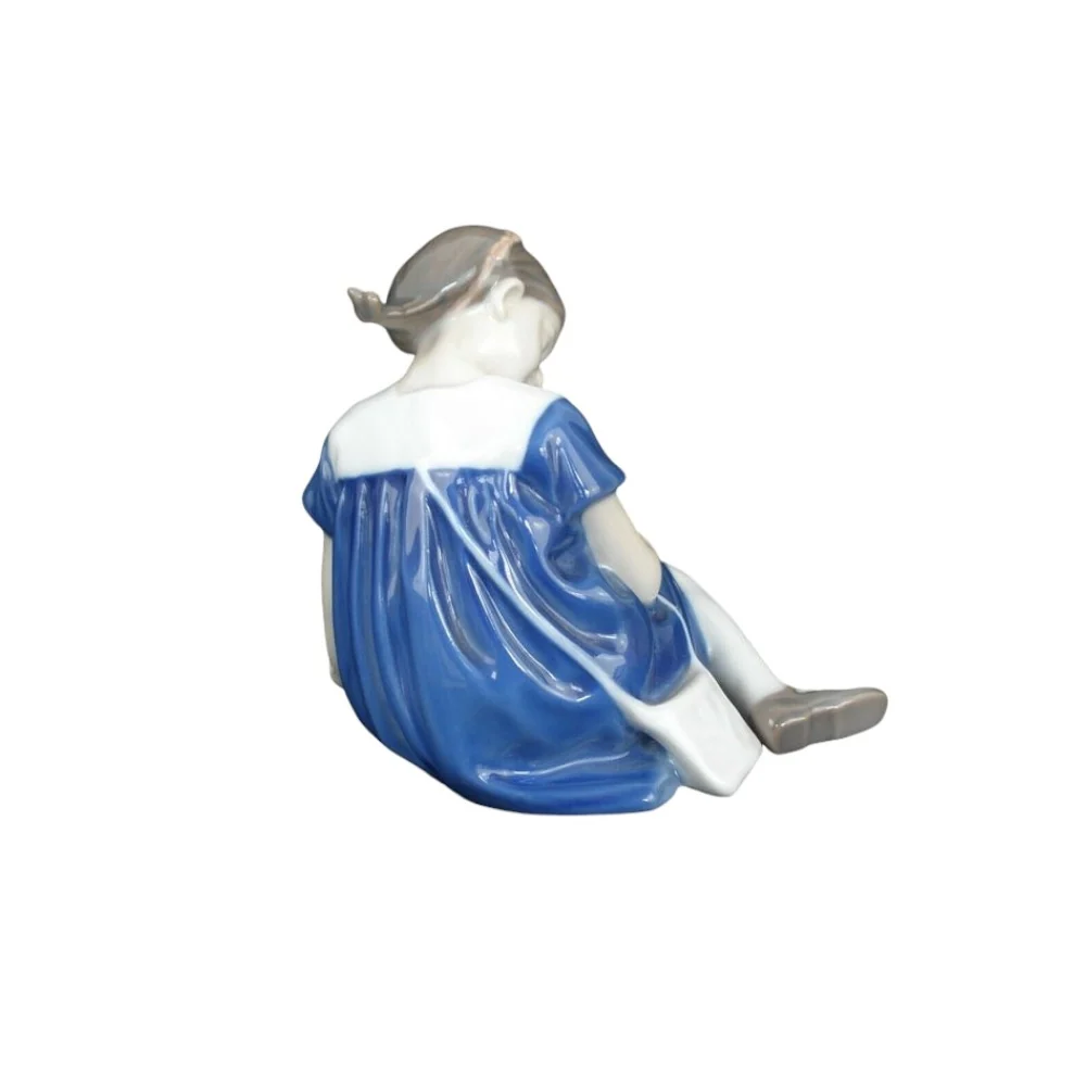 Statua "Ragazza con Bambola" Royal Copenhagen