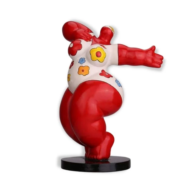 Statua rotonda della donna Nana 28 cm