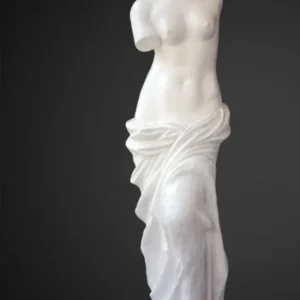 Statua Venere di Milo bianca 42 cm