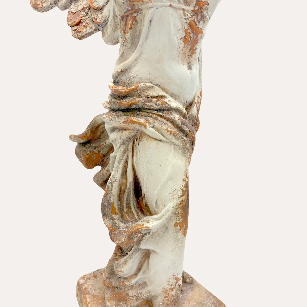 Statua Vittoria con Ali Resina H. 87 cm
