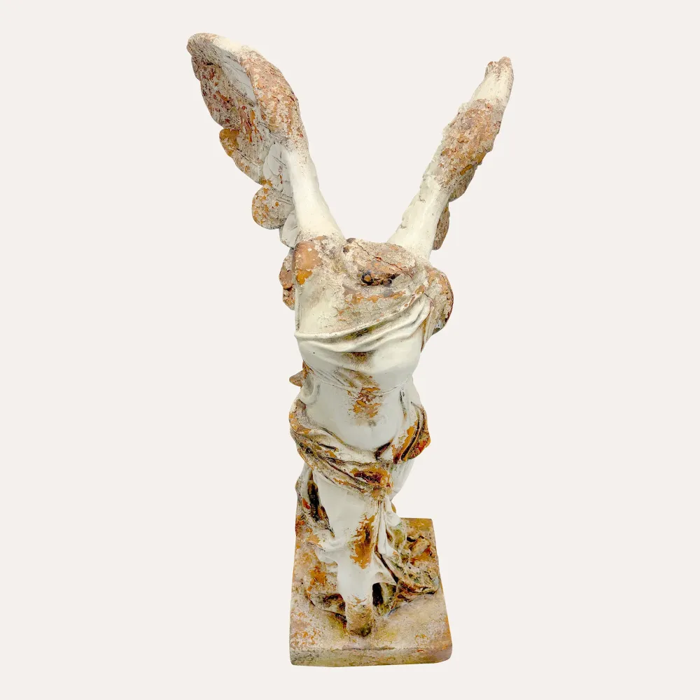 Statua Vittoria con Ali Resina H. 87 cm