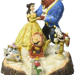 Statuetta Bella e La Bestia - Disney Traditions