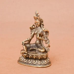 Statuetta buddista Tara ottone 5 cm