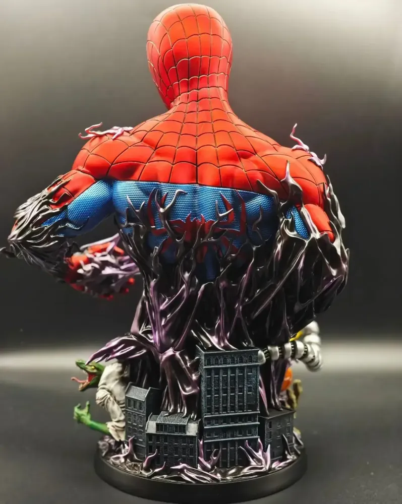 Statuetta da collezione resina di alta qualità di Spider-Man