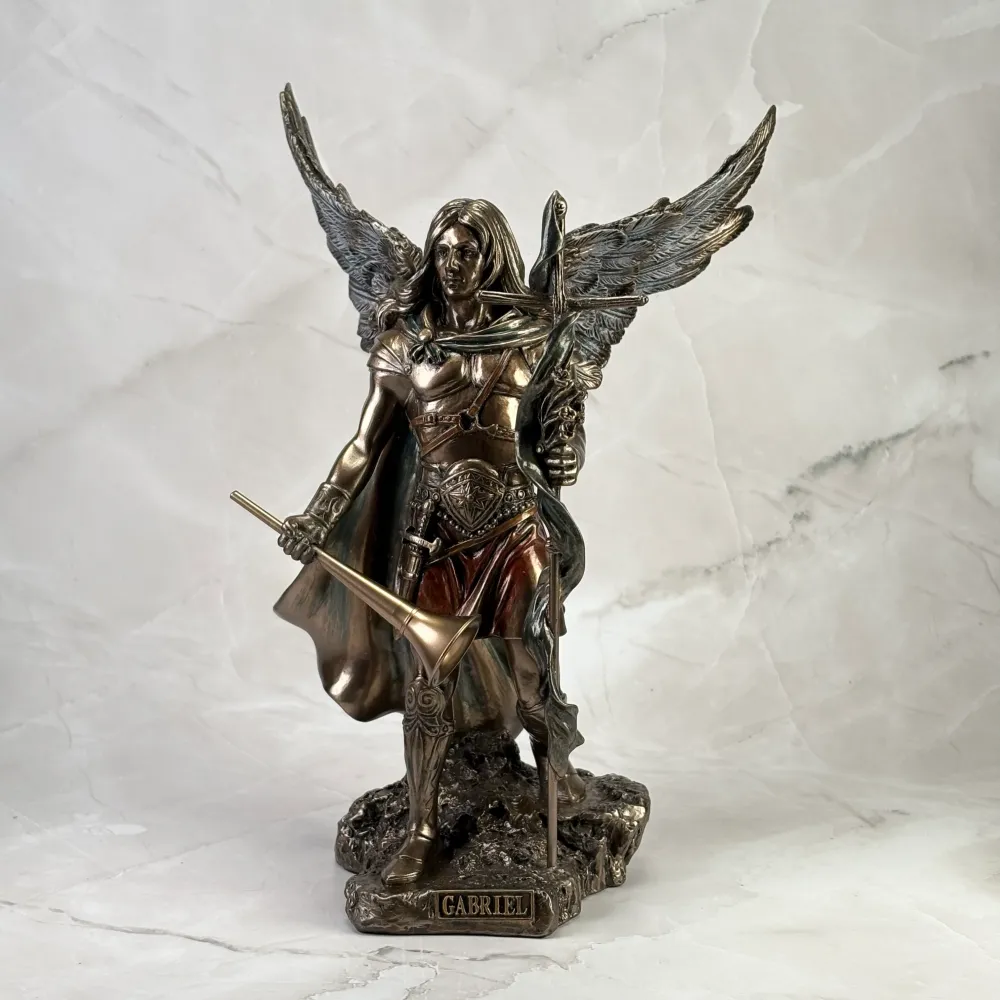 Statuetta dell'Arcangelo Gabriele