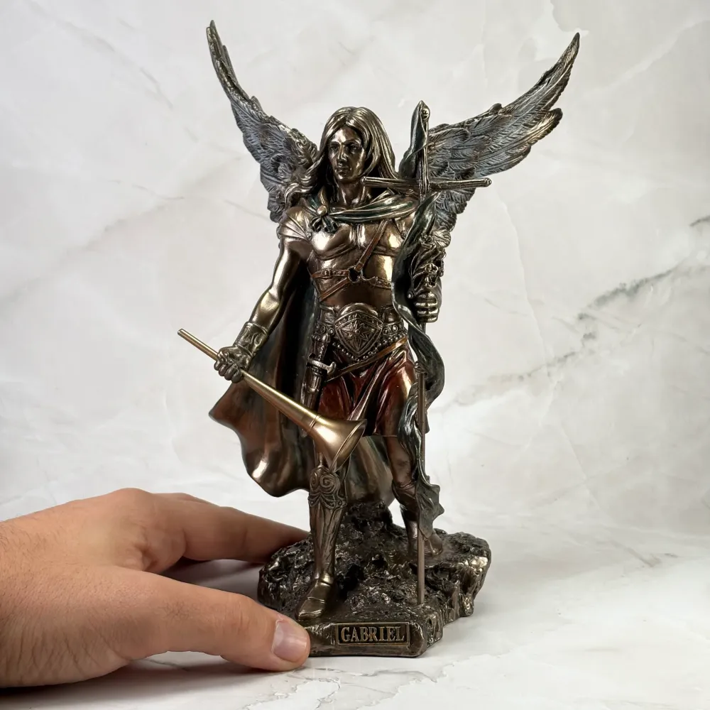Statuetta dell'Arcangelo Gabriele