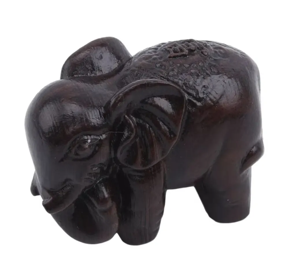 Statuetta di elefante legno 4 cm